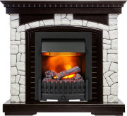 Каминокомплект Glasgow - Венге / Белый с очагом Danville Black FB2 Каминокомплект Glasgow - Венге / Белый с очагом Danville Black FB2