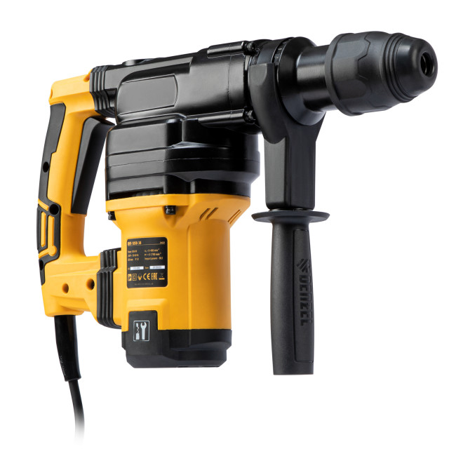 Перфоратор электрический RHV-1050-38-max, SDS-max, 1050 Вт, 10 Дж, 2 плюс 1 режим Denzel в Новосибирске