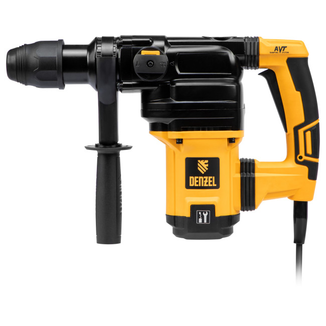 Перфоратор электрический RHV-1050-38-max, SDS-max, 1050 Вт, 10 Дж, 2 плюс 1 режим Denzel в Новосибирске