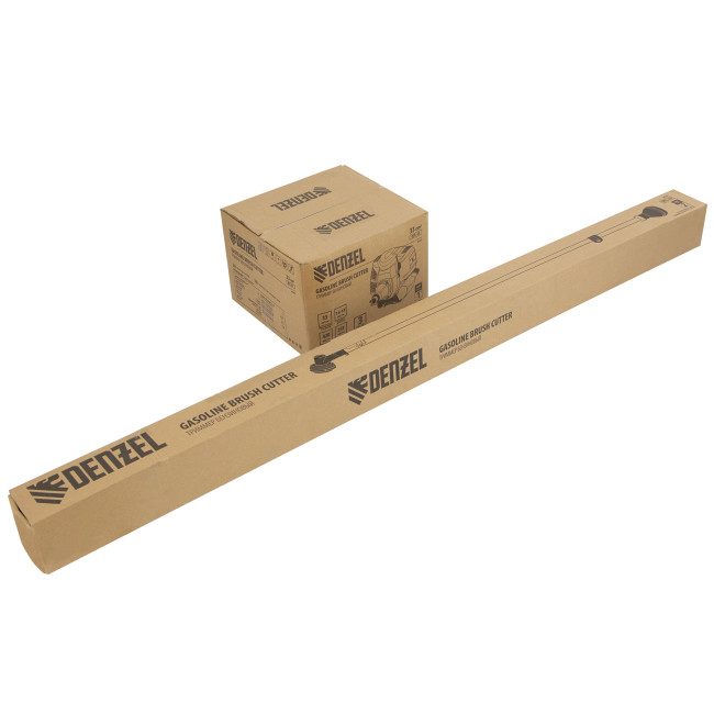 Триммер бензиновый DTL-33, 33 см3, неразъемная штанга Denzel в Новосибирске