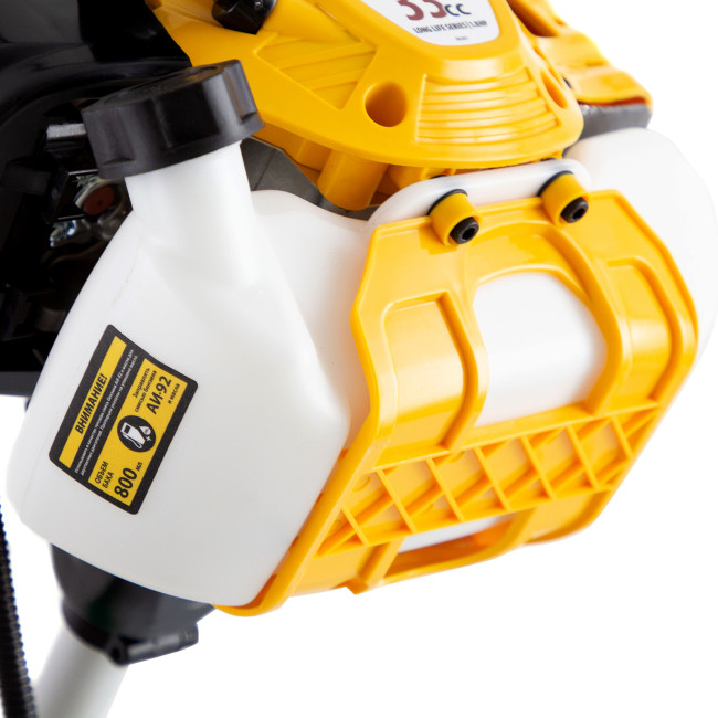 Триммер бензиновый DTL-33, 33 см3, неразъемная штанга Denzel в Новосибирске