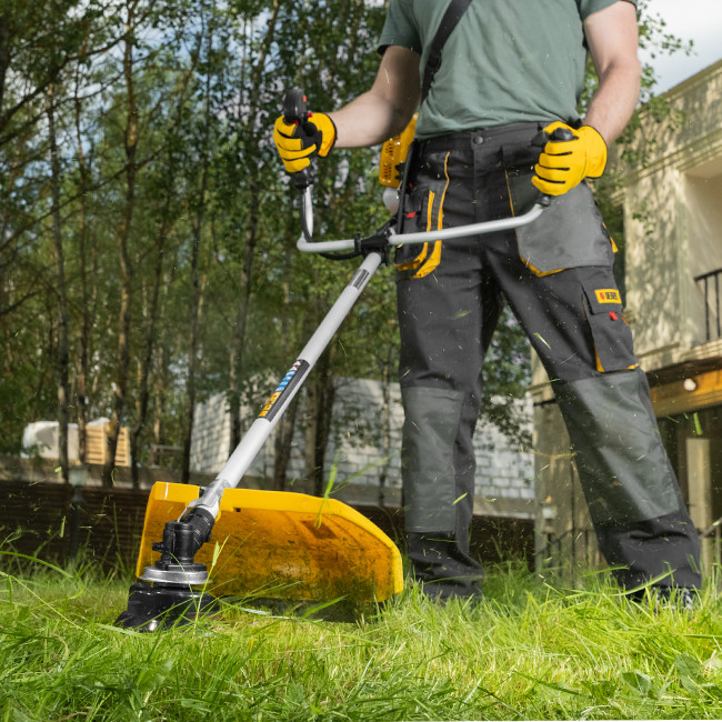 Триммер бензиновый DTL-33, 33 см3, неразъемная штанга Denzel в Новосибирске