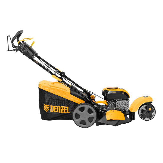 Бензиновая газонокосилка GLT-460SP-T, Trike 149 см3, 46 см, привод, панель, 60л Denzel  в Новосибирске