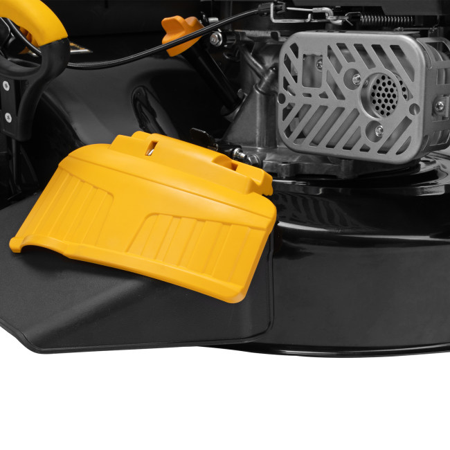 Бензиновая газонокосилка GLT-460SP-T, Trike 149 см3, 46 см, привод, панель, 60л Denzel  в Новосибирске