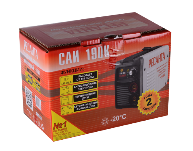 Сварочный аппарат РЕСАНТА САИ-190К в Новосибирске