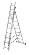 Лестница алюминиевая ВИХРЬ ЛА 3х9
