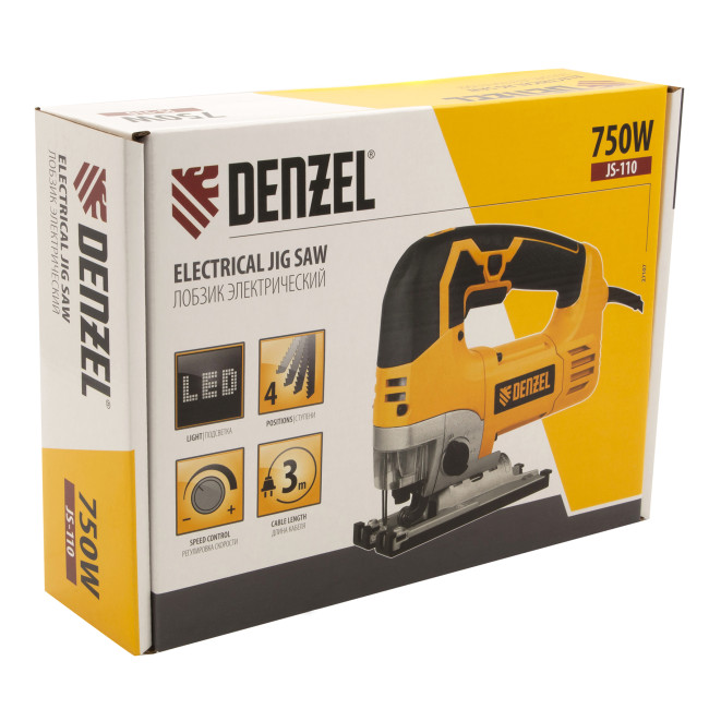 Лобзик электрический JS-110, 750 Вт, 110 мм Denzel в Новосибирске