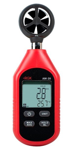 Термоанемометр RGK AM-20 с поверкой в Новосибирске