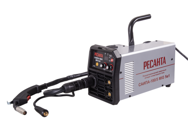 Сварочный полуавтомат САИПА-180/5 MIG 5в1 Ресанта в Новосибирске