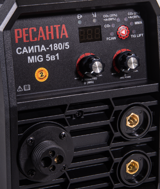 Сварочный полуавтомат САИПА-180/5 MIG 5в1 Ресанта в Новосибирске