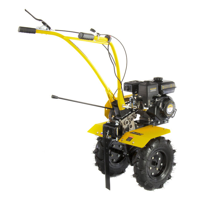 Мотоблок DPT-170, 7 л.с, ременное сцепление, ширина 85 см, глубина 35 см, фрез 3 х 3, ШОМ, передачи 2В/1Н Denzel в Новосибирске