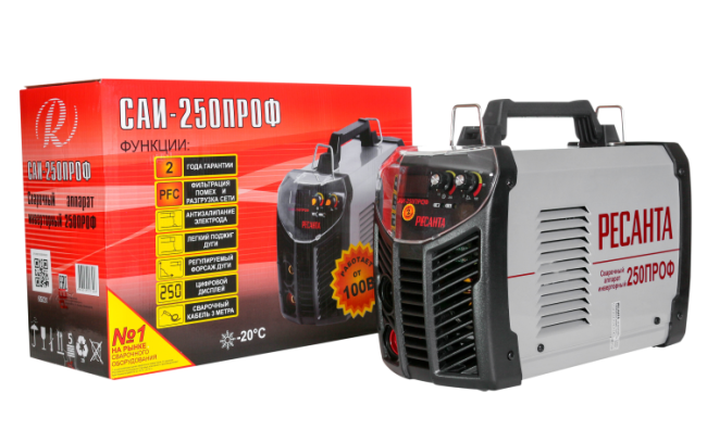Сварочный аппарат РЕСАНТА САИ-250ПРОФ в Новосибирске