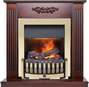 Каминокомплект Lumsden - Махагон коричневый антик с очагом Danville Brass FB2