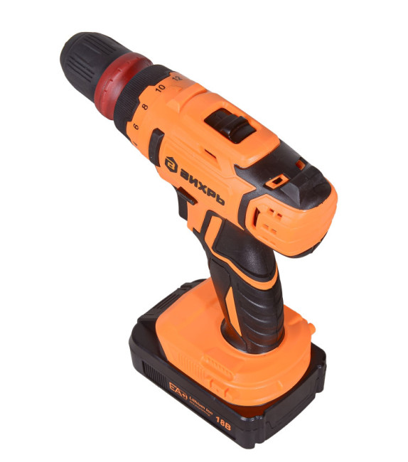 Дрель-шуруповерт аккумуляторная Вихрь ДА-18Л-2КC в Новосибирске