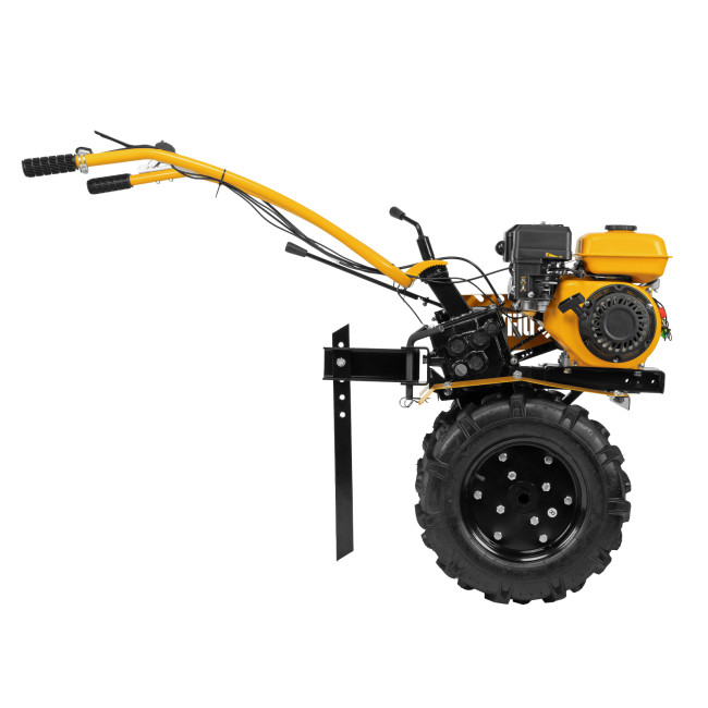 Мотоблок DPT-270, 7 л.с, ременное сцепление, ширина 85 см, глубина 35 см, фрез 3 х 4, ШОМ, передачи 2В/1Н Denzel в Новосибирске