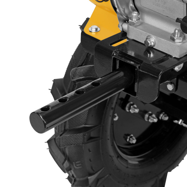 Мотоблок DPT-270, 7 л.с, ременное сцепление, ширина 85 см, глубина 35 см, фрез 3 х 4, ШОМ, передачи 2В/1Н Denzel в Новосибирске