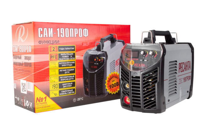 Сварочный аппарат РЕСАНТА САИ-190ПРОФ в Новосибирске