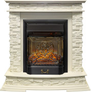 Каминокомплект Luzern - Слоновая кость с очагом Majestic FX M Black RC Каминокомплект Luzern - Слоновая кость с очагом Majestic FX M Black RC
