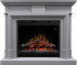 Каминокомплект Coventry Gray - Серый с очагом Symphony 26'' DF2624L-INT в Новосибирске