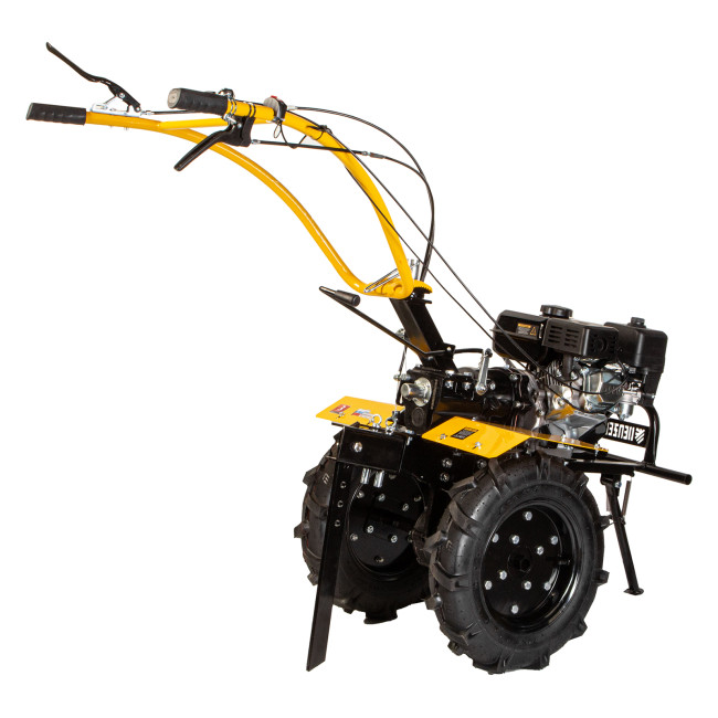 Мотоблок DPT-270X, 7 л.с, дисковое сцепление, ширина 90 см, глубина 35 см, фрез 3 х 4, ВОМ, передачи 2В/1Н Denzel в Новосибирске