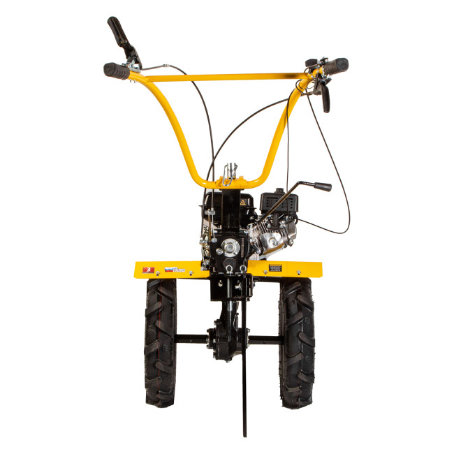 Мотоблок DPT-270X, 7 л.с, дисковое сцепление, ширина 90 см, глубина 35 см, фрез 3 х 4, ВОМ, передачи 2В/1Н Denzel в Новосибирске