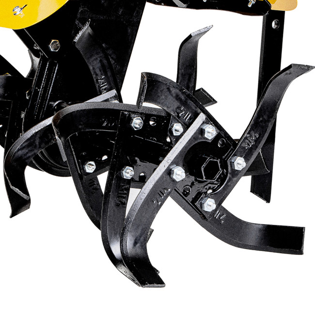 Мотоблок DPT-270X, 7 л.с, дисковое сцепление, ширина 90 см, глубина 35 см, фрез 3 х 4, ВОМ, передачи 2В/1Н Denzel в Новосибирске