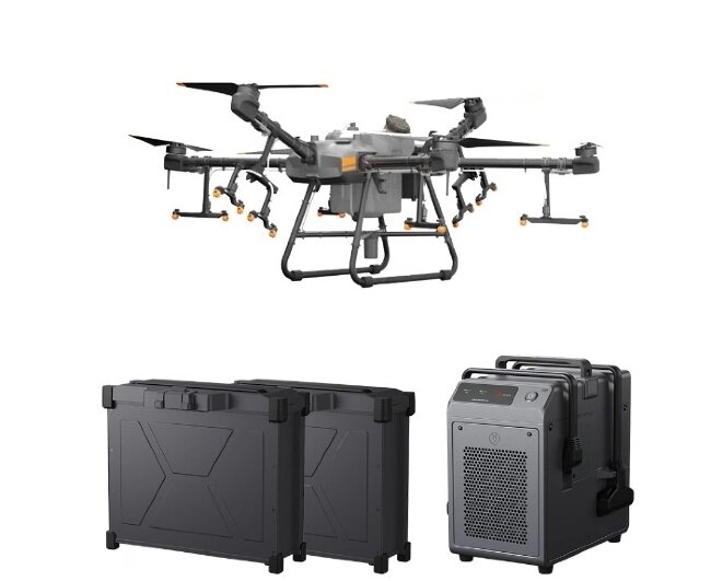 Комплект квадрокоптер DJI Agras T30 + 2 АКБ + ЗУ в Новосибирске