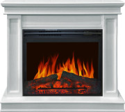 Каминокомплект Geneva - Белый с очагом Jupiter FX New Каминокомплект Geneva - Белый с очагом Jupiter FX New