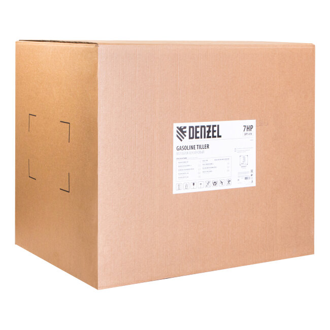 Мотоблок DPT-470, 7 л.с, ременное сцепление, ширина 85 см, глубина 35 см, фрез 3 х 4, ШОМ, передачи 3В/1Н Denzel в Новосибирске