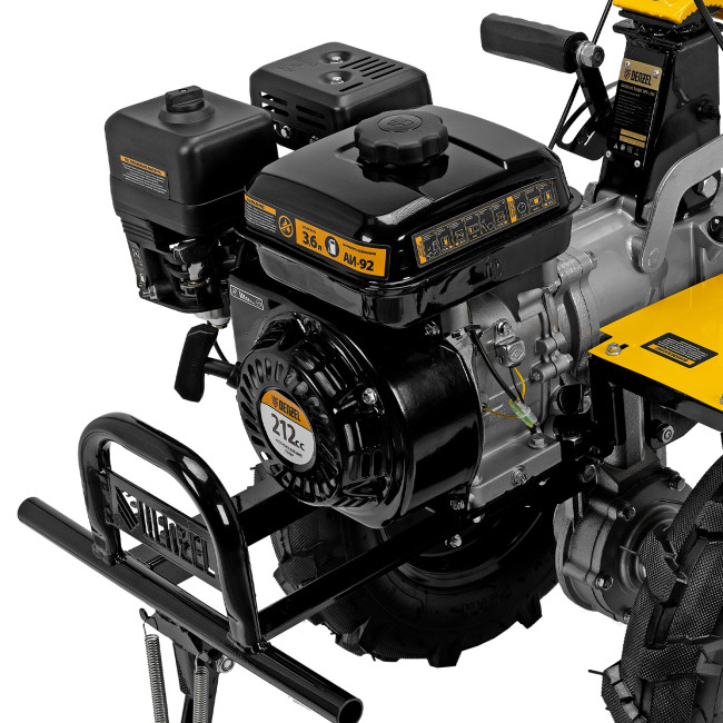 Мотоблок DPT-370X, 7 л.с, дисковое сцепление, ширина 90 см, глубина 35 см, фрез 3 х 4, ВОМ, передачи 3В/1Н Denzel в Новосибирске Мотоблок DPT-370X, 7 л.с, дисковое сцепление, ширина 90 см, глубина 35 см, фрез 3 х 4, ВОМ, передачи 3В/1Н Denzel в Новосибирске