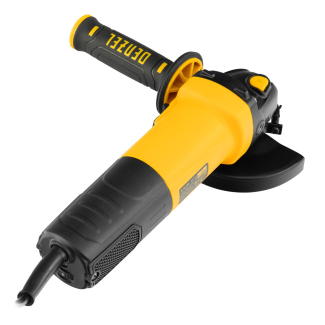 Машина шлифовальная угловая AG125-1100, 1100 Вт, 125 мм, 3000-11000 об/мин Denzel в Новосибирске