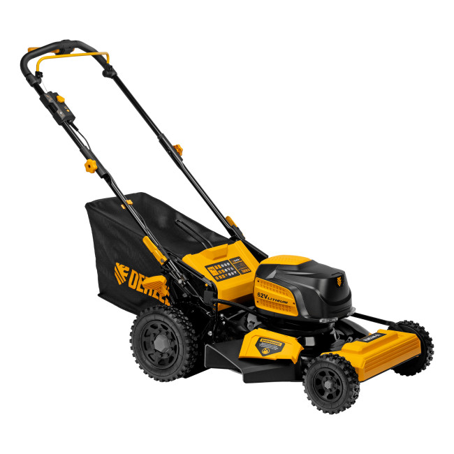 Газонокосилка аккумуляторная бесщет., RLMS560-62, привод, 560 мм, Li-ion, 62В Denzel в Новосибирске