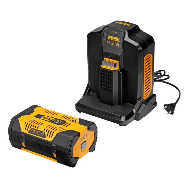 Газонокосилка аккумуляторная бесщет., RLMS560-62, привод, 560 мм, Li-ion, 62В Denzel в Новосибирске