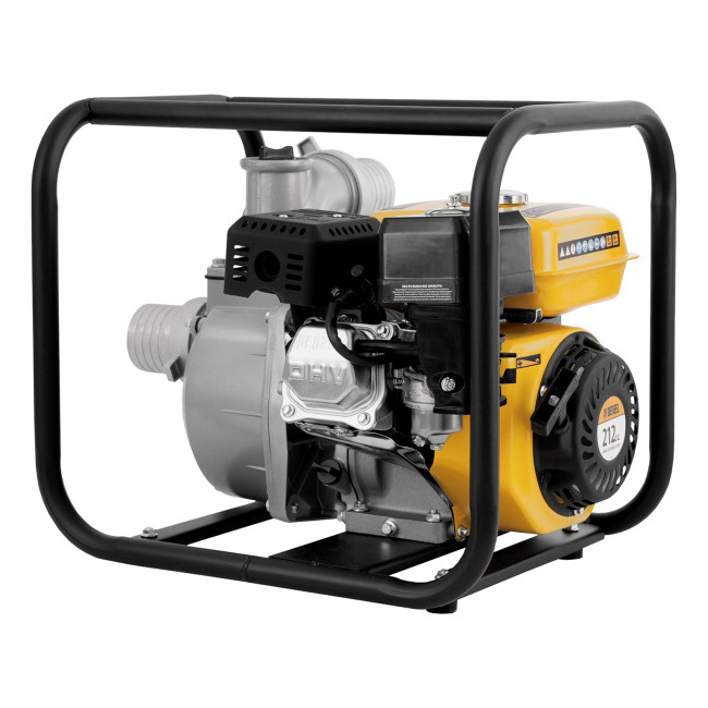 Мотопомпа бензиновая для чистой воды PX-80, 7 л.с, 3", 1000 л/мин, глубина 8 м, напор 30 м Denzel в Новосибирске