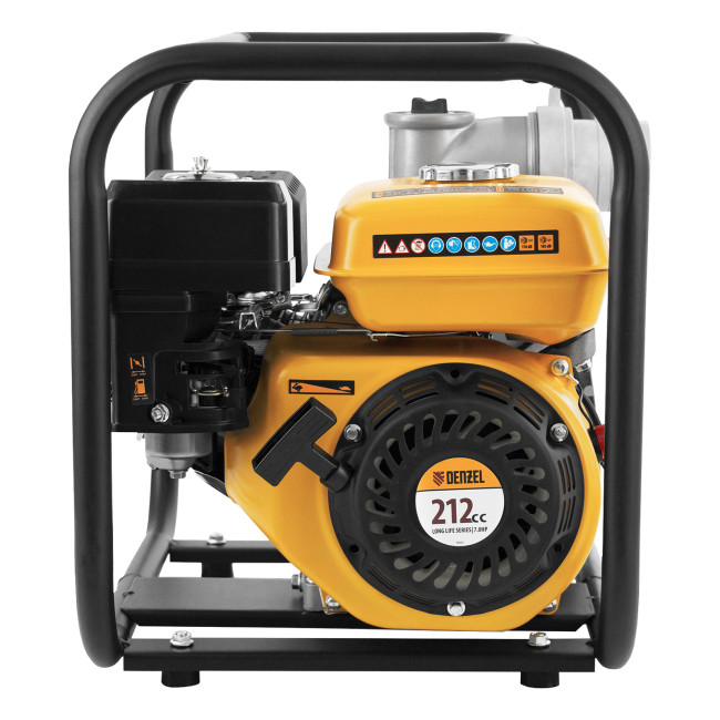 Мотопомпа бензиновая для чистой воды PX-80, 7 л.с, 3", 1000 л/мин, глубина 8 м, напор 30 м Denzel в Новосибирске