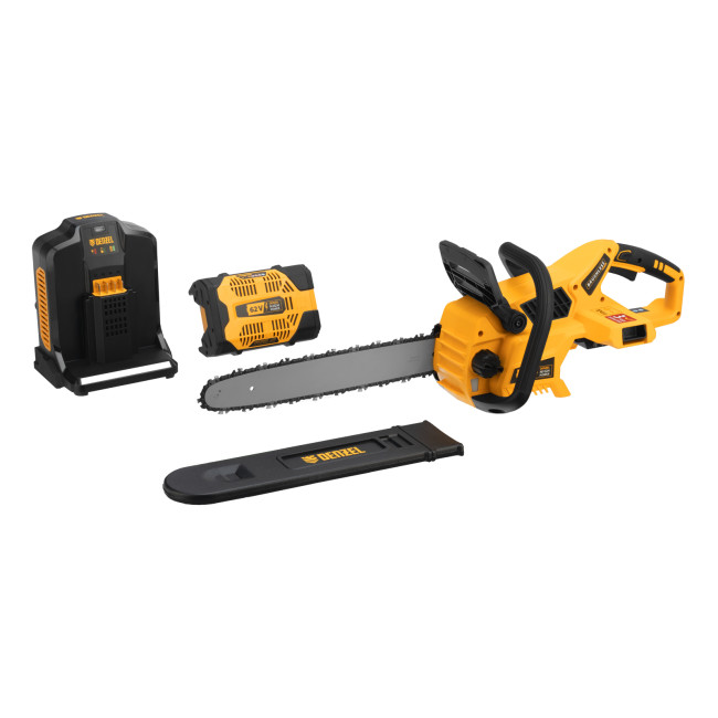 Пила цепная  аккумуляторная  бесщет., RCS 400-62, 400 мм, Li-ion, 62В Denzel в Новосибирске