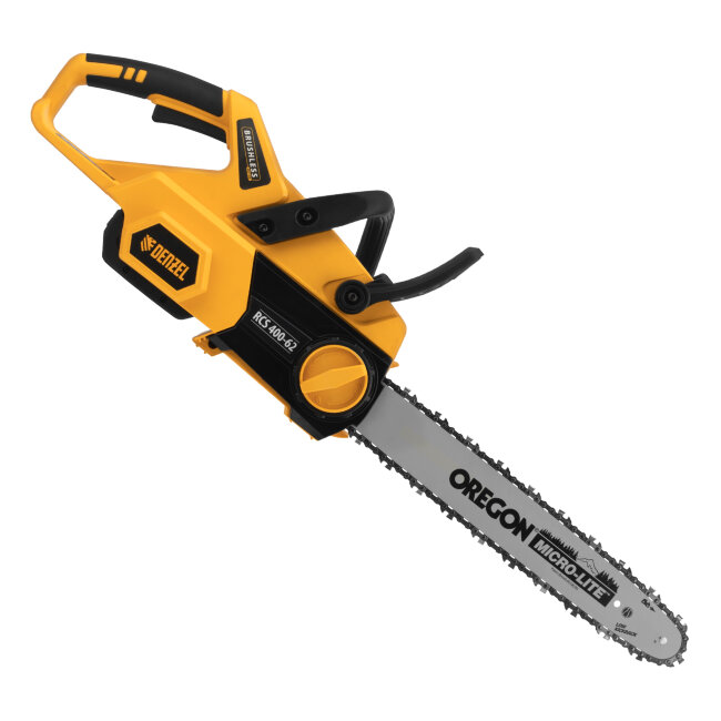 Пила цепная  аккумуляторная  бесщет., RCS 400-62, 400 мм, Li-ion, 62В Denzel в Новосибирске