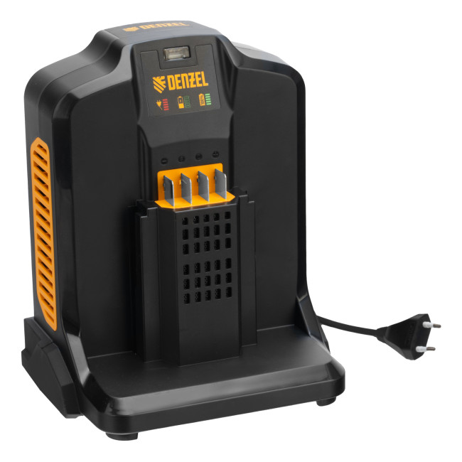 Пила цепная  аккумуляторная  бесщет., RCS 400-62, 400 мм, Li-ion, 62В Denzel в Новосибирске