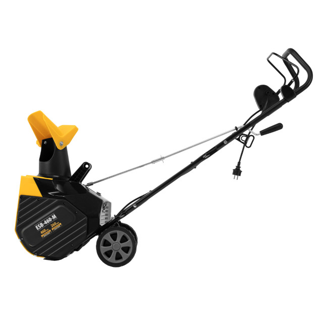 Электрическая снегоуборочная машина ESB-460-M, 1.8 кВт, металлический шнек, LED фара Denzel в Новосибирске