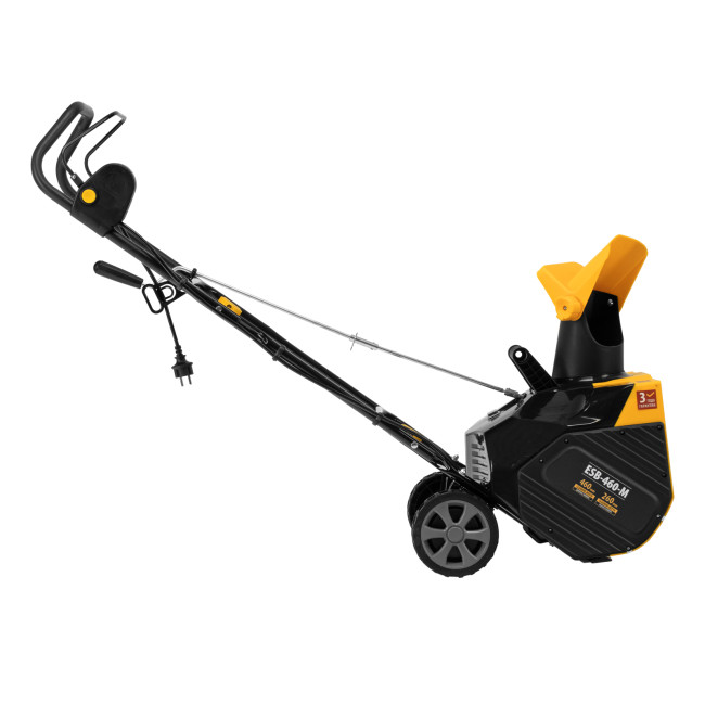 Электрическая снегоуборочная машина ESB-460-M, 1.8 кВт, металлический шнек, LED фара Denzel в Новосибирске