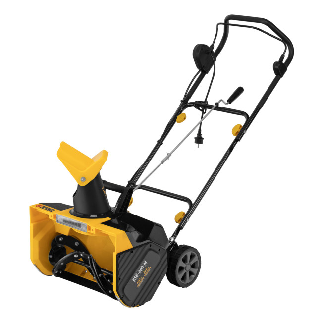 Электрическая снегоуборочная машина ESB-460-M, 1.8 кВт, металлический шнек, LED фара Denzel в Новосибирске