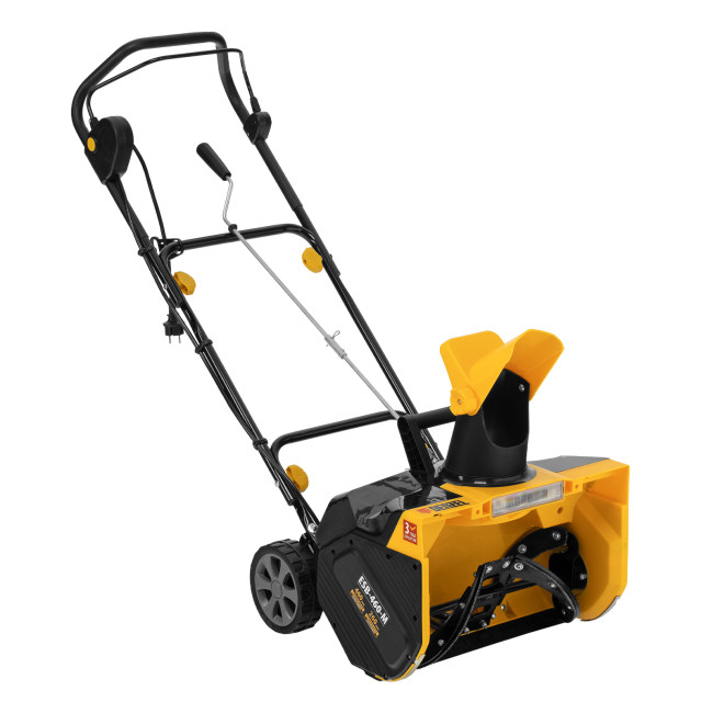 Электрическая снегоуборочная машина ESB-460-M, 1.8 кВт, металлический шнек, LED фара Denzel в Новосибирске