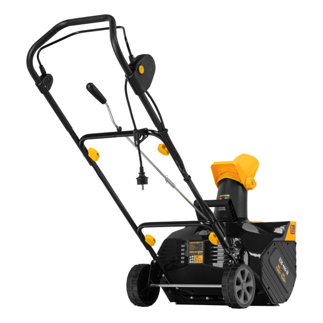 Электрическая снегоуборочная машина ESB-460-M, 1.8 кВт, металлический шнек, LED фара Denzel в Новосибирске