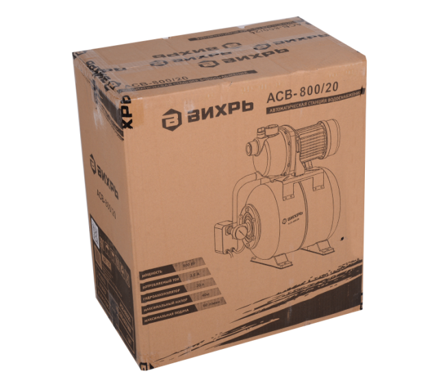 Насосная станция ВИХРЬ АСВ-800/20 в Новосибирске Насосная станция ВИХРЬ АСВ-800/20 в Новосибирске