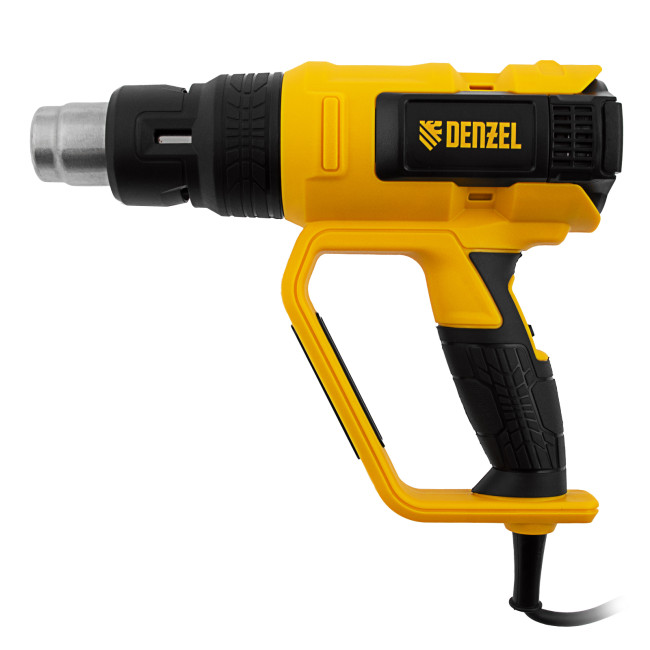 Фен технический HG-2000E, 2000 Вт, 2 режима, LCD дисплей Denzel в Новосибирске