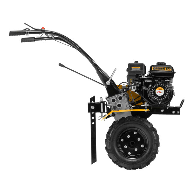 Мотоблок DPT-170, 7 л.с., ремен.сцеп, шир 85 см, глуб 35 см,фрез 3х3,ШОМ,скор 2В/1Н,кол 8" Denzel в Новосибирске