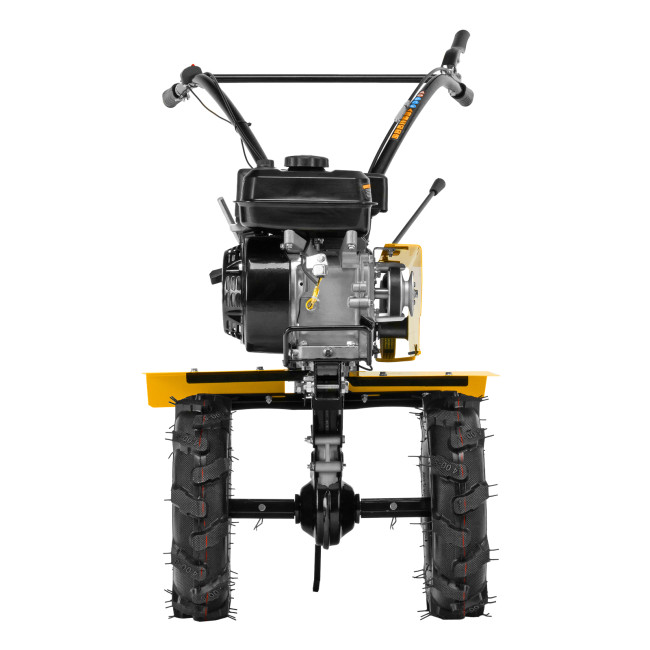 Мотоблок DPT-170, 7 л.с., ремен.сцеп, шир 85 см, глуб 35 см,фрез 3х3,ШОМ,скор 2В/1Н,кол 8" Denzel в Новосибирске