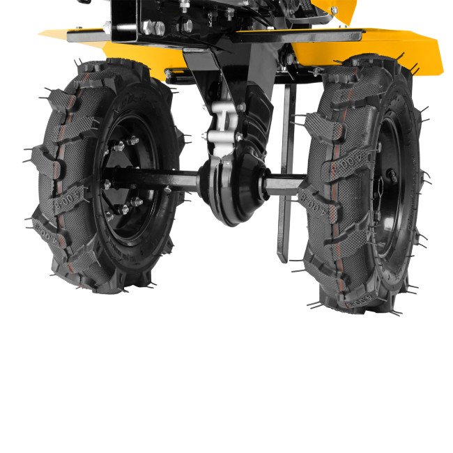 Мотоблок DPT-170, 7 л.с., ремен.сцеп, шир 85 см, глуб 35 см,фрез 3х3,ШОМ,скор 2В/1Н,кол 8" Denzel в Новосибирске