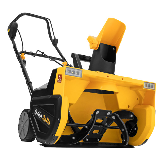 Электрическая снегоуборочная машина ESB-560-M, 2,5 кВт, металлический шнек, LED фара Denzel в Новосибирске