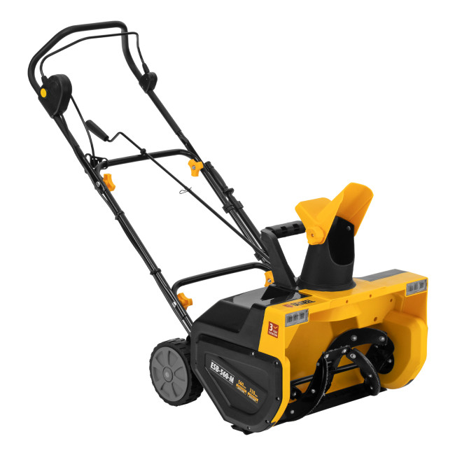 Электрическая снегоуборочная машина ESB-560-M, 2,5 кВт, металлический шнек, LED фара Denzel в Новосибирске